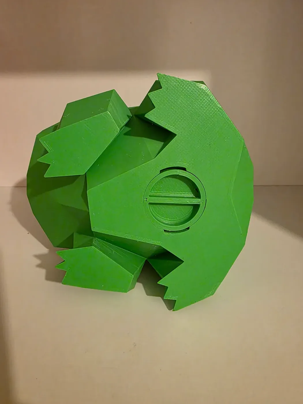 Alcancía pokemon Bulbasaur low poly · vista 4 — Tridimensional Chile