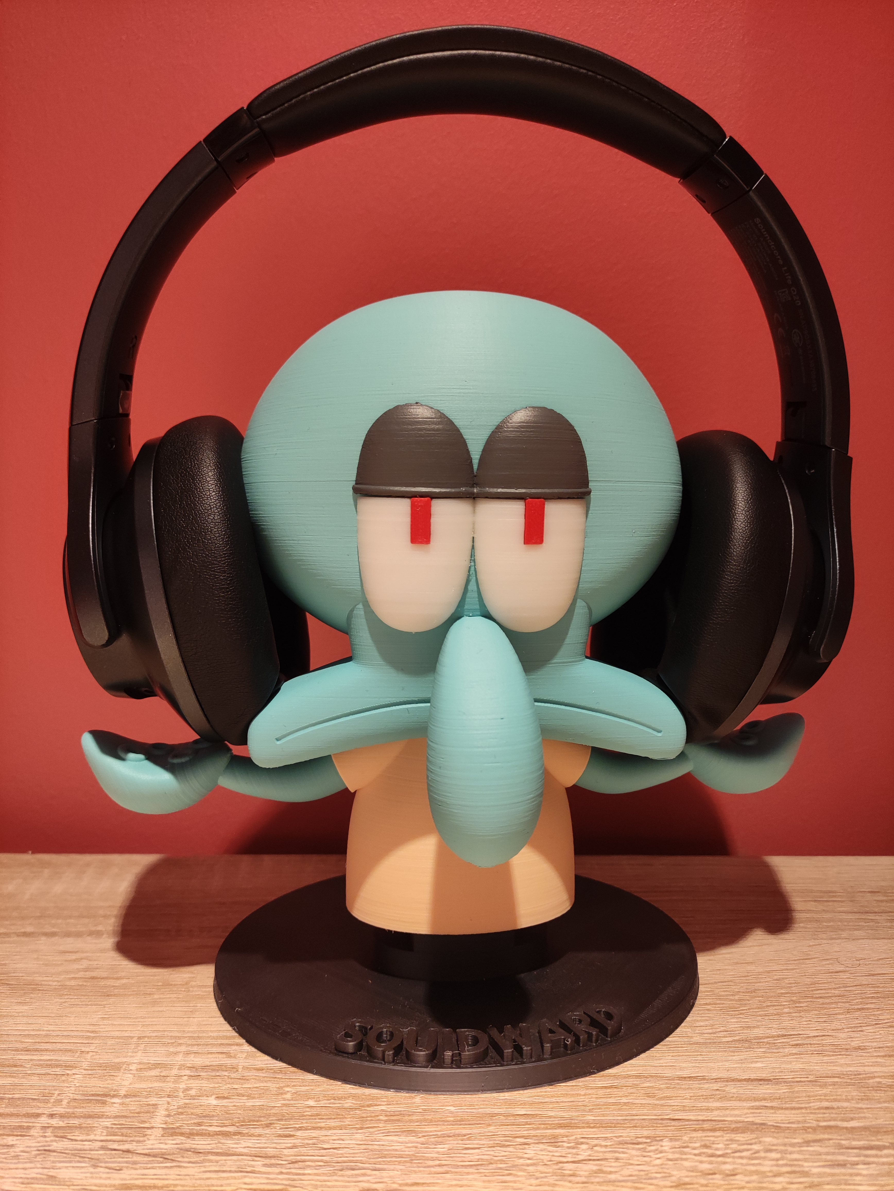 Calamardo porta audífonos — impresión 3D Tridimensional Chile
