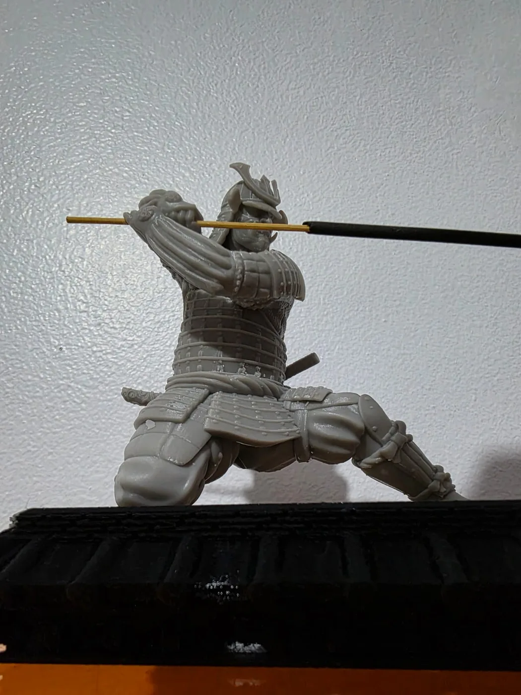 Samurai porta incienso — impresión 3D Tridimensional Chile