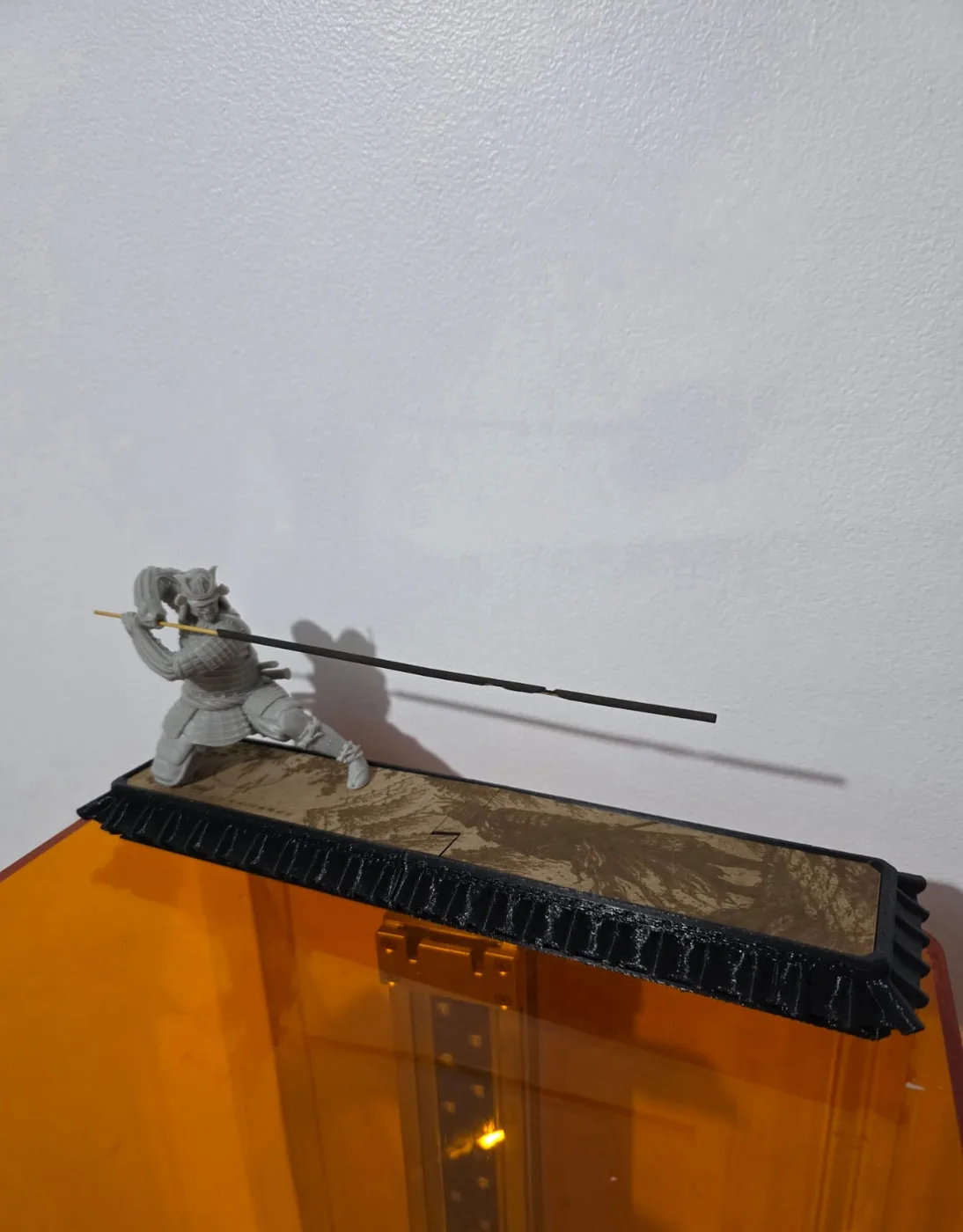 Samurai porta incienso · vista 2 — Tridimensional Chile