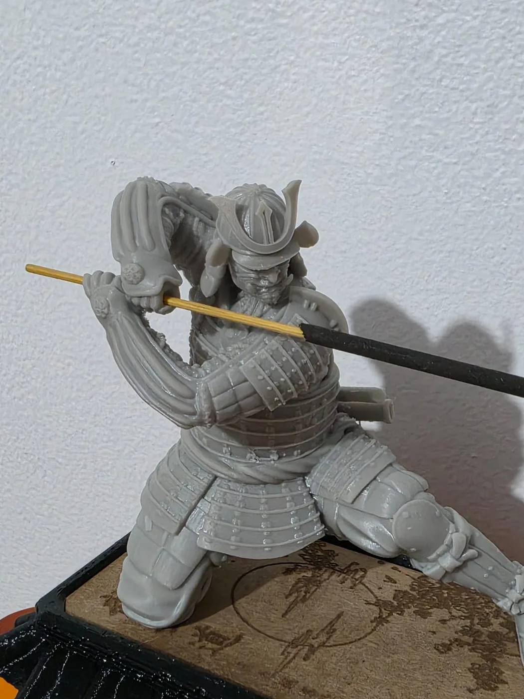 Samurai porta incienso · vista 3 — Tridimensional Chile